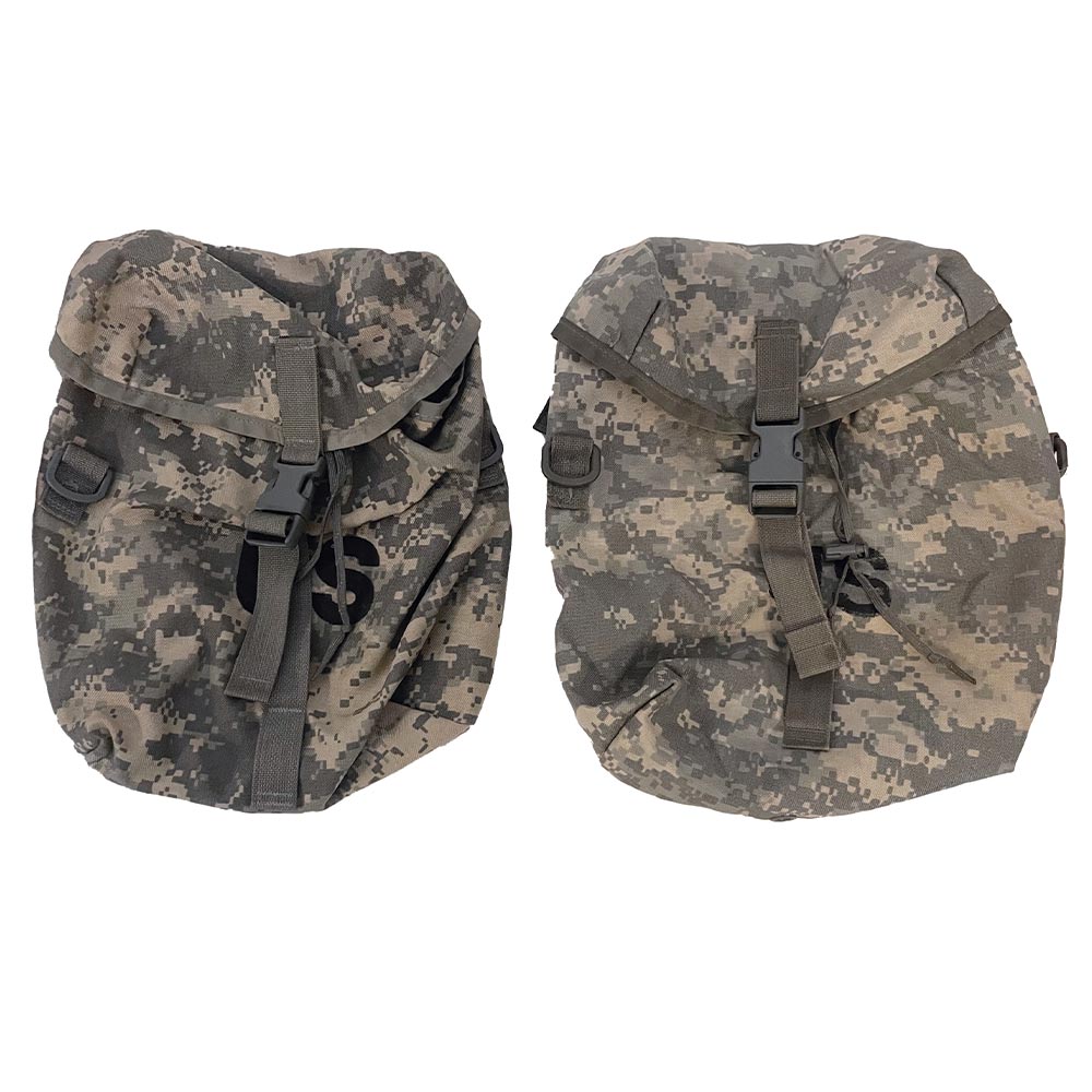 2 USGI Molle II Sustainment Pouches for Large Rucksack - The 556